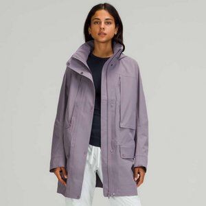 StretchSeal Relaxed-Fit Long Rain Jacket